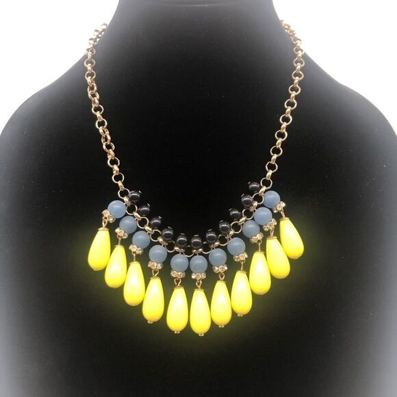 J. Crew Tear DropStatement Necklace - Picture 1 of 4